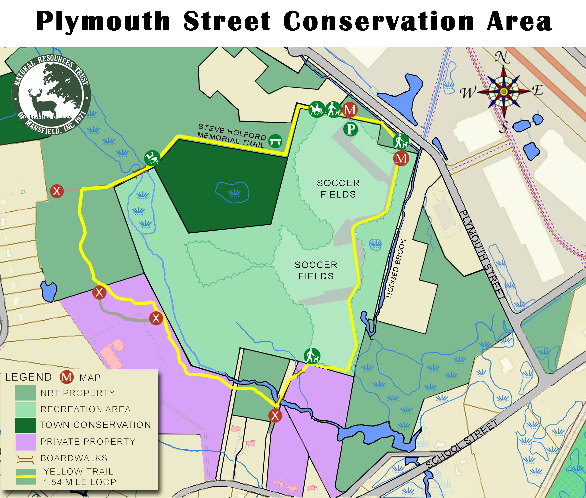 Trail Map Plymouth Street 2022 no QR