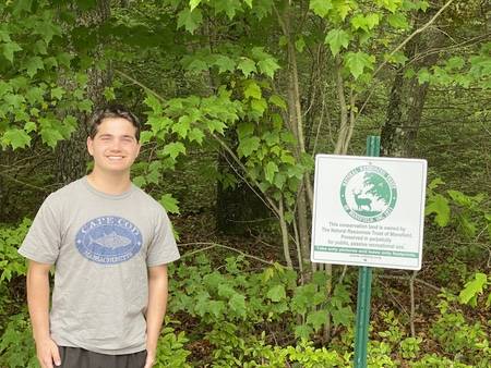 2025 NRT Flynn Environmental Scholarship is Mansfield High School senior Andrew Znoj